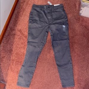 American Eagle Plaid Jeggings